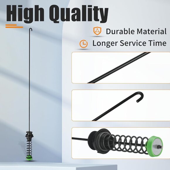 W10440786 Washer Suspension Rod Kit Compatible with Whirlpool Maytag 4 Rods - Picture 4 of 7